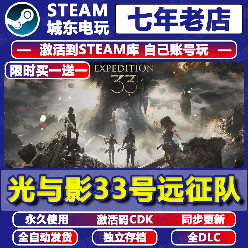 Light and Shadow Expedition 33 Код активации STEAM CDKEY постоянно хранится в полном пакете дополнений для обновления страны игры Изображение 1