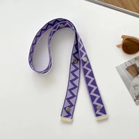 Сиреневые бретели, сумка на одно плечо