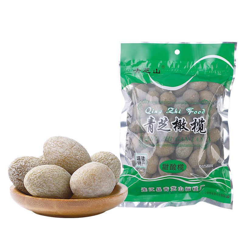 Qingzhi Olives 500g Sweet and Sour Olives Fujian Specialty Fuzhou Olives
