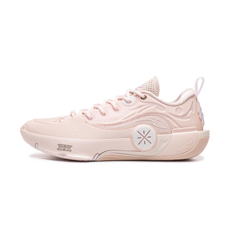 Li-Ning Way of Wade 12 Curry Moment Pink Carbon Plate Wow12 Low-Top Basketball Shoes Abav085-M18