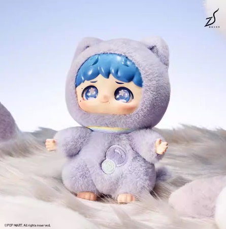 Popmart Bubble Mart Zhou Shen's "Anti-Depth Pronouns" Series Vinyl Face Plush Doll Pendant Trendy Blind Box