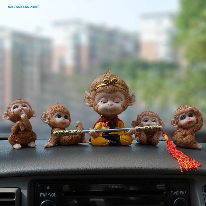 Car swing piece Creative Beauty Monkey King Qi Titian Tai San Wuqi Gong doll Handmade with ornament Vehicle pendulum in the car in the car-Taobao