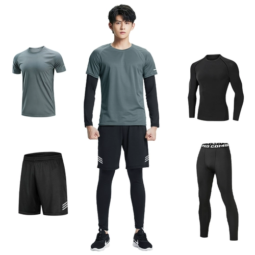 Комплект, баскетбольное быстросохнущее снаряжение для спортзала для тренировок, большой размер