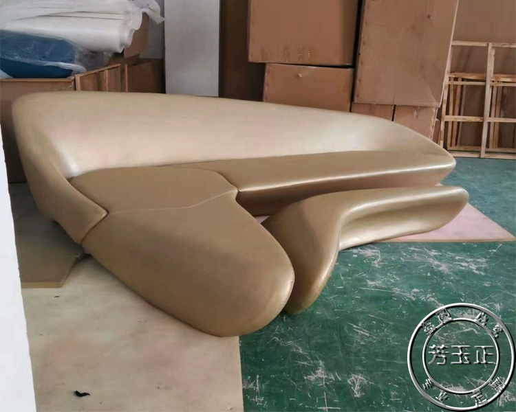 FRP moon sofa hệ thống trăng thiết kế cá tính sáng tạo đồ nội thất hình cong kết hợp sofa - Đồ nội thất thiết kế