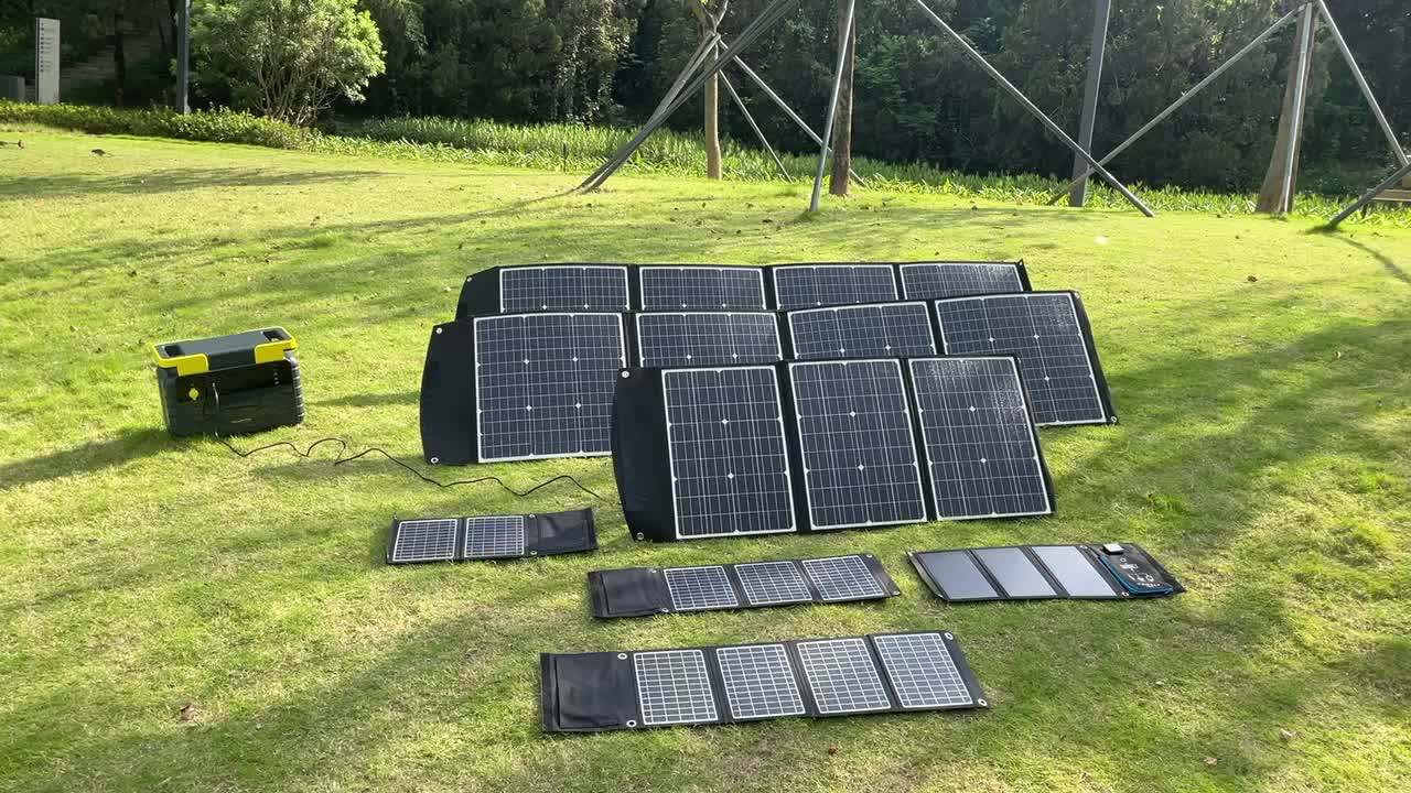 Solar Powered Ev Charging Solutions Ebike Charger Solar Panel 120w