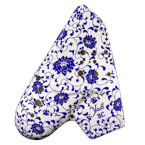 (Official flagship store) Elegant BC three-tube ocarina blue and white light blowing professional performance bass C key 3-tube instrument