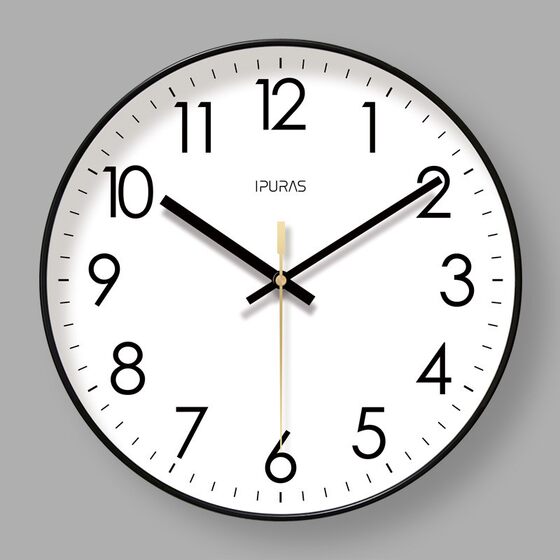 Living Room Wall Clock 2026 New Model Calendar Clock Stylish Simple Modern Home Wall Clock Quartz Clock