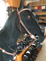 Imported carved decorative western water reins Oren harness equestrian supplies western saddle accessories cowhide water reins