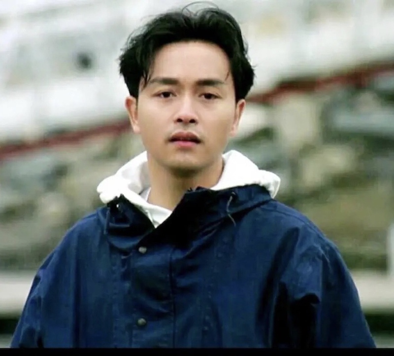 Leslie Cheung, the Star of the Movie Four Seasons, Wears the Same Style Spring and Autumn Hooded Long-Sleeved Jacket, Leslie Windbreaker, Loose Fit for Young Men