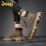 Jeep, Martens, джип, высокая демисезонная обувь в английском стиле, мужские ретро ботинки, сапоги, в британском стиле
