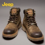 Jeep, Martens, утепленный удерживающий тепло джип, мужские высокие ретро ботинки, сапоги, из натуральной кожи