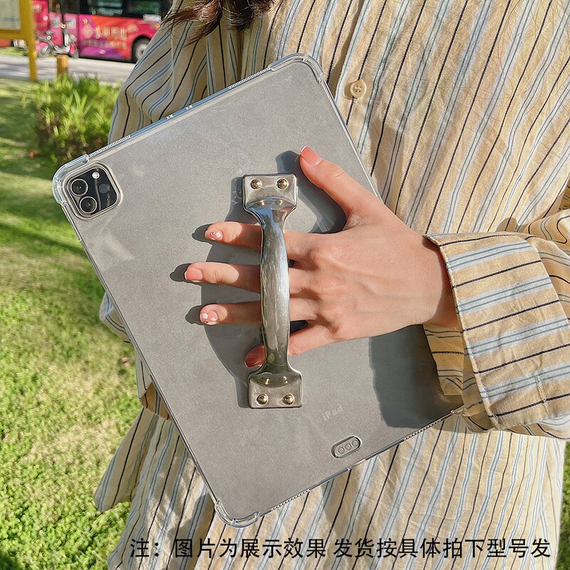 Suitable for iPad Pro Protective Cases, iPad 2021 Tablet Case, 11Th Generation Handheld Model, Mini4 Ultra-Thin Pro12.9 Apple 2025 Model Air13 Anti-Fall Airbag Mini6/7 Transparent Soft Back Case