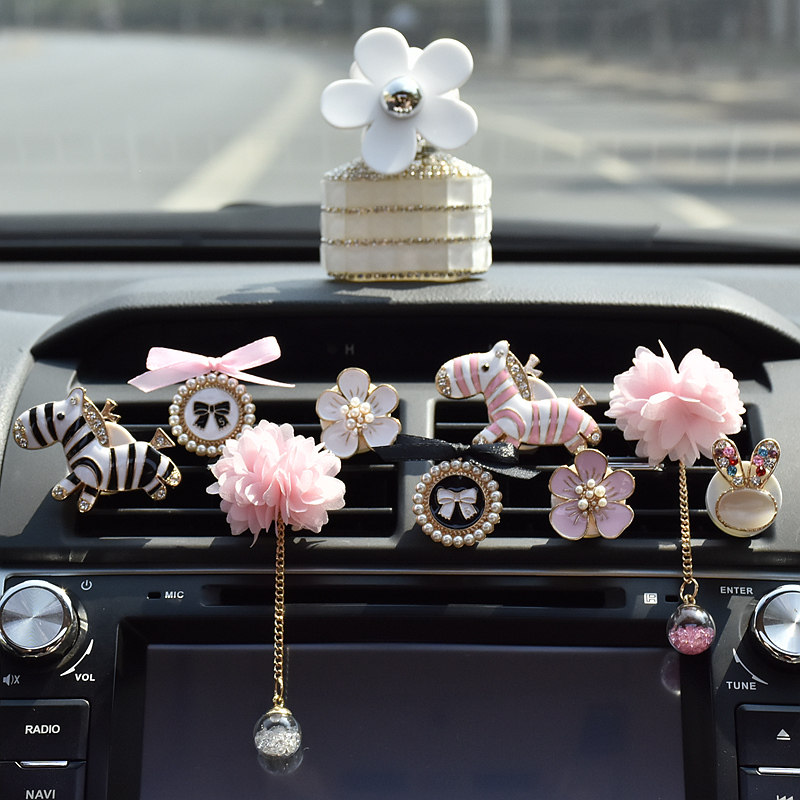 Zebra Car Air Outlet Permalink Vehicle Perfume Car Fragrant Lavender Car With Ornament Swing Air Conditioning Perfume Clip