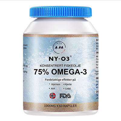 NYO3挪威深海鱼油软胶囊中老年高含量欧米茄鱼油omega3无腥味健身