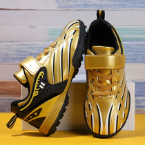 Teenagers Broken Nails Anti-Wear And Abrasion Resistant Football Shoes New Boys Primary And Secondary School Raw Kids Training Magic Sticker Football Shoes