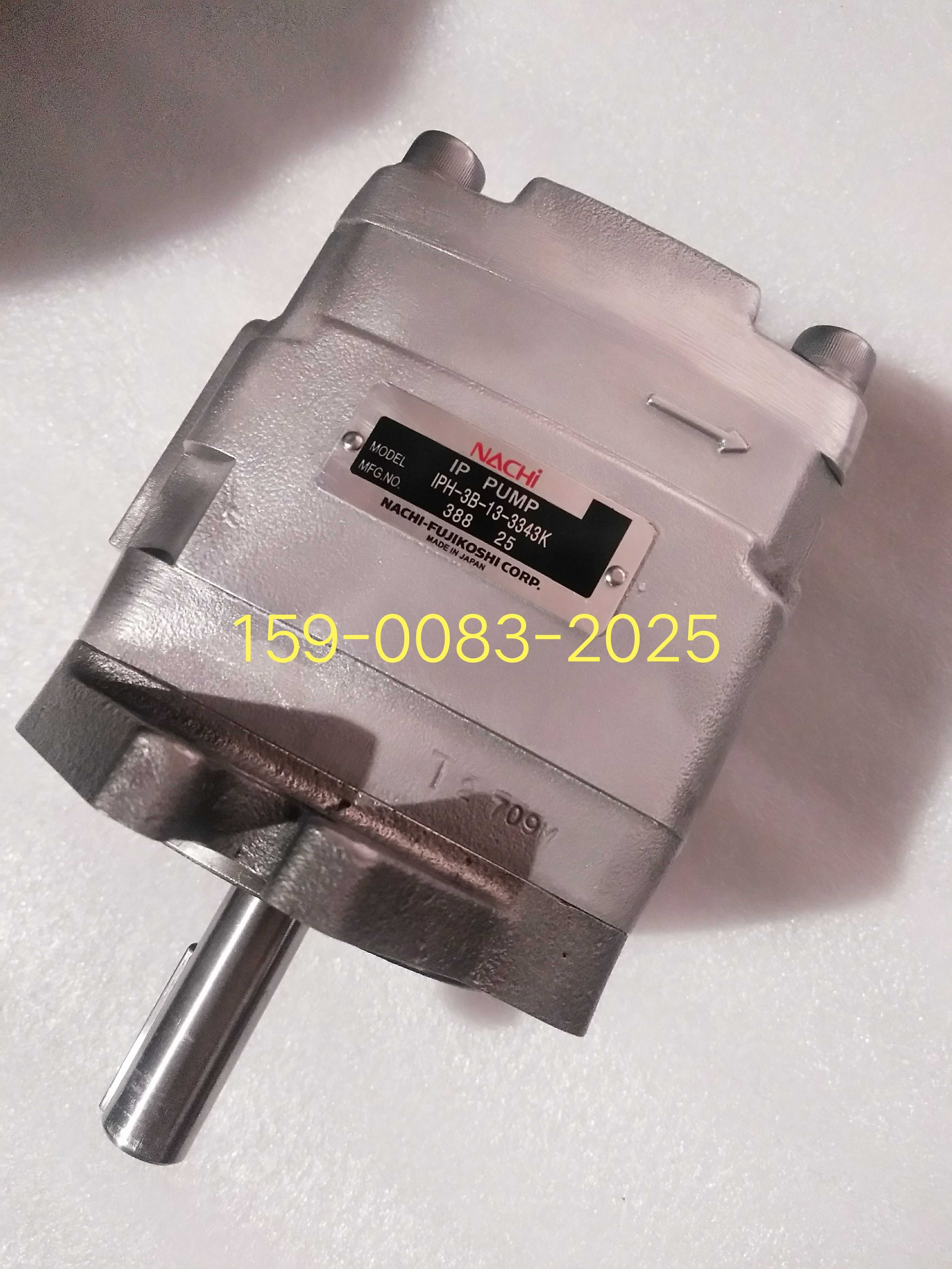 Spot is not two more NACHI high pressure gear pump IPH-3B-10-3343K