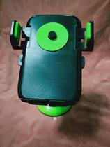 Lazy mobile phone GPS bracket car desktop suction cup bracket car navigation 360 degree rotating bracket 12HD68 Green