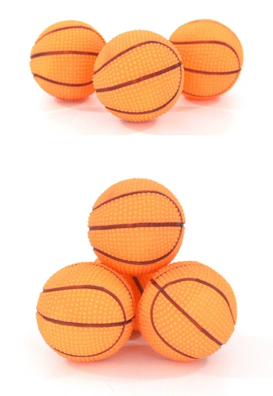 [3 Pack] pet dog toy vocal Basketball 7cm dog ball small ball cat dog dog dog training training - Mèo / Chó Đồ chơi