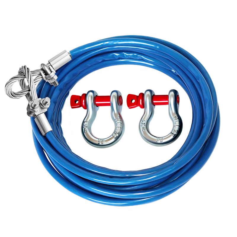 Trailer Steel Cable, Car Towing Rope, Off-Road Thickened Truck Towing Rope, Rescue Rope, Traction Trailer Hook