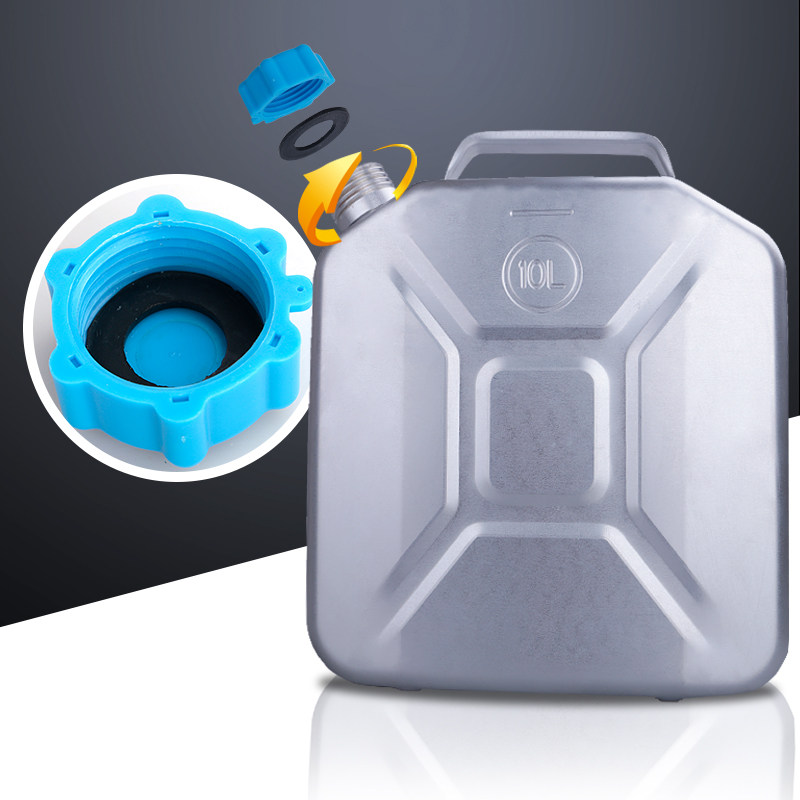 Aluminum Explosion-Proof 10 Liters 20 Liters Gasoline Diesel Barrel Portable Car and Motorcycle Spare Fuel Tank