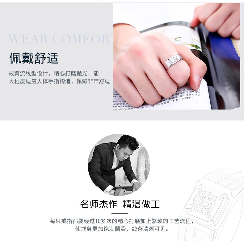 Bague homme en Argenterie - Ref 3088795 Image 15