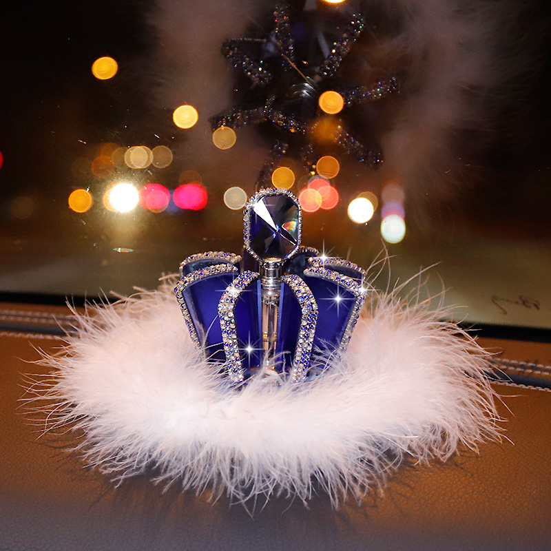 Car perfume seat fragrance creative crystal car interior accessories ornaments car seat perfume personality decorative supplies women