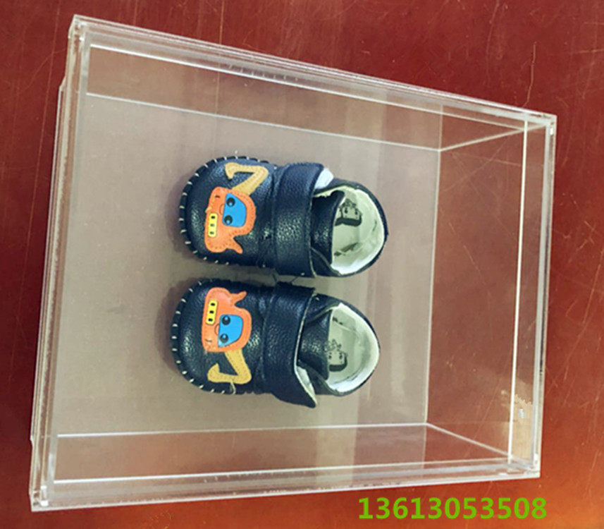 Custom acrylic box with lock box storage box transparent display box color box multi-layer box drawer box