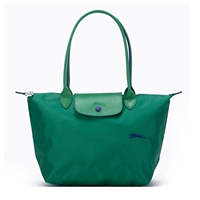 Длинная ручка зеленая в вышитой лошади