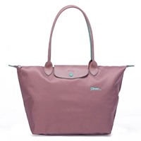 Вышитая лошадь большая длинная ручка светло -розовый