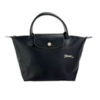 Вышитая труба на вышивке короткая ручка черная