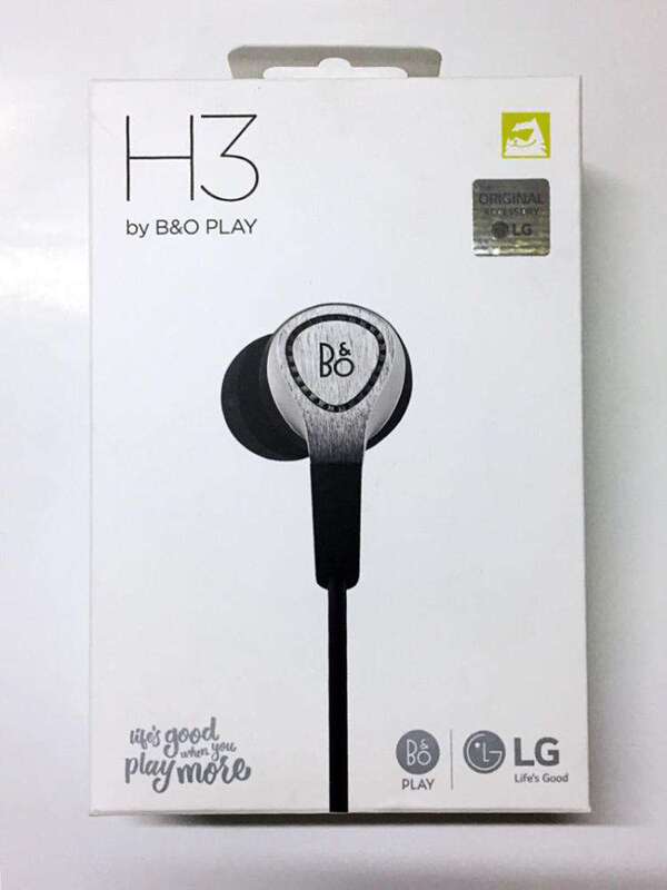 B&O Headphones Lg Android Version H3Beoplay Wire-Controlled In-Ear Hifi Sound Quality Dynamic 3.5mm Universal for Mobile Phones