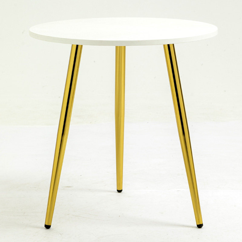 A few modern miniature small round tableNorthern European light bedroom balcony sofa side cabinet tea side tablemini