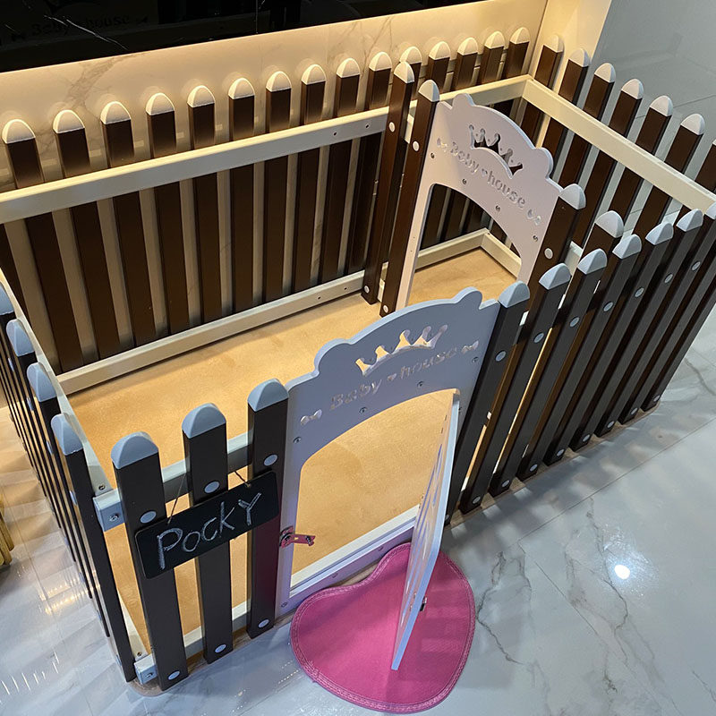 Pet Fence Dog Fence Indoor Partition Toilet Puppy Luxury Villa Intercet Teddy Cage Small Canine Rabbit