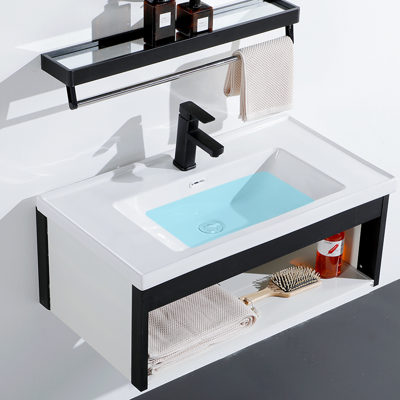 Wall-mounted washbasin Simple suit Space aluminum bathroom cabinet combination washbasin washbasin powder room washbasin