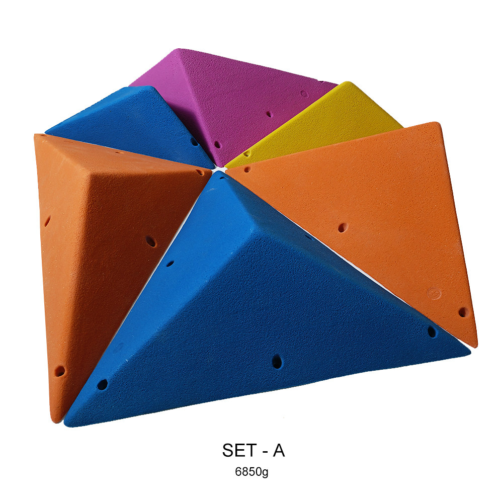 Resin-hugging combination suit suitable for rock climbing pavilion climbing SET-A