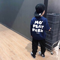 ENOCHBABY homemade Spring New Products Japanese boys and girls printed hair coat with pure cotton - covered head coat