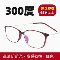 Anti -Blue Light Red+300 градусов