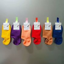 2021 Korean Dongdaemun socks simple clean surface silicone non-slip boat socks pure cotton ladies socks bottom short tube socks