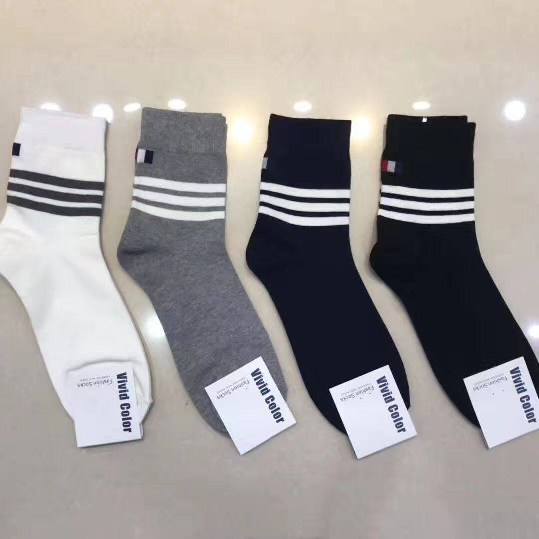 South Korea East Gate Cactus Autumn Winter New pure cotton deodorant Sweat Men Sports Socks Midcylinder Socks