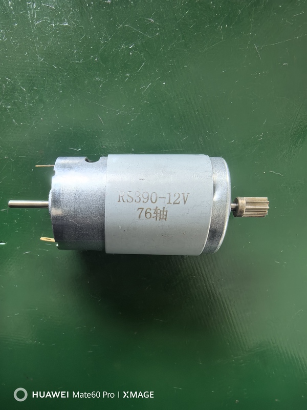 Factory Direct Sales of Air Pump Motor 390-12V + Pinion Gear (9 Teeth, Outer Diameter 5.8mm) 21000 Rpm