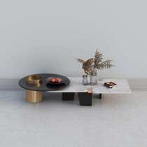 Customized link special shooting TV cabinet Bedside table Door head coffee table side table combination European dining table and chair combination