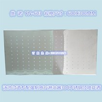 Factory custom fitness club swimming pool aisle dedicated to forced induction shower stainless steel shower 600X300MM