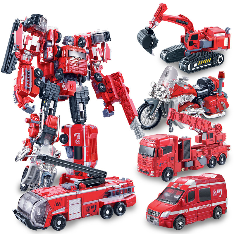 transformers fire truck toy