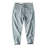 Осенние джинсы для отдыха, цепь, штаны, оверсайз