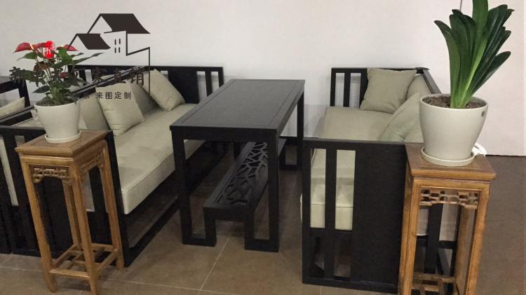 Cafe Western Restaurant Card House Tea House Khu vực giải trí Sofa Club Nội thất phòng bán hàng Phong cách Trung Quốc Sofa đơn - Nội thất khách sạn tủ tường đẹp