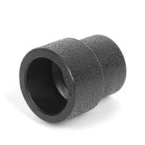 PE direct diameter straight through PE size head 20 25 32 50 63 75 110 hot melt butt piece socket