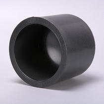 PE butt hot melt pipe cap PE hot melt plug 75 90 110 125 160 200