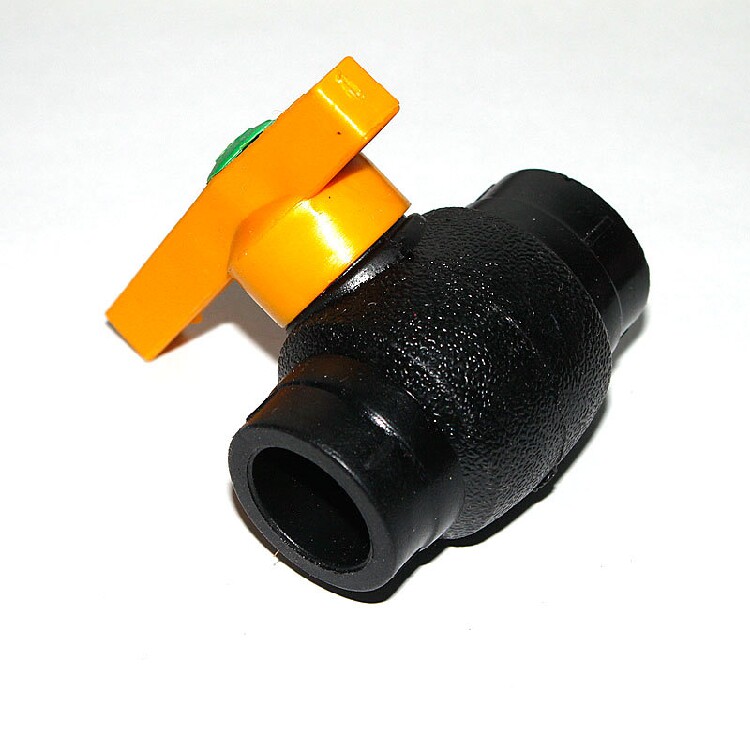 PE fitting PE hot melt ball valve steel core ball valve stop valve 20 25 25 40 40 50 63 75100