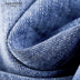 Joannada Jona Anda 2019 mùa xuân mới của phụ nữ denim ống rộng hương vị Hồng Kông quần mỏng phần mỏng - Quần jean quần bò chun Quần jean