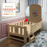 Кроватка из натурального дерева, детское ограждение для раннего возраста для приставной кровати, сделано на заказ